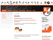 Tablet Screenshot of duerenertv.de